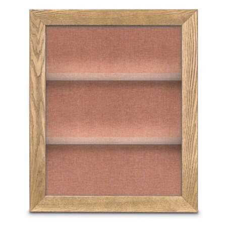 United Visual Products Outdoor Enclosed Combo Board, 42"x32", Gold Frame/Blue & Pumice UVCB4232ODG-BLUE-PUMICE